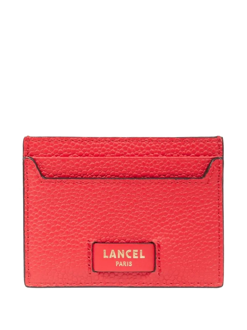 Lancel Ninon card holder - Rosso