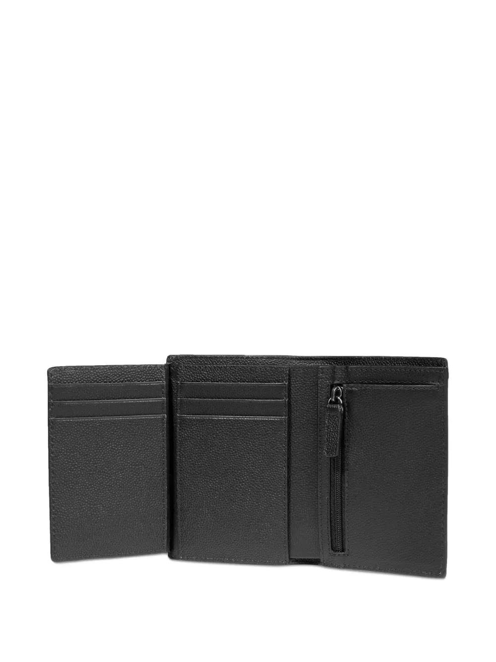 Lancel CHARLIE leren portemonnee Zwart