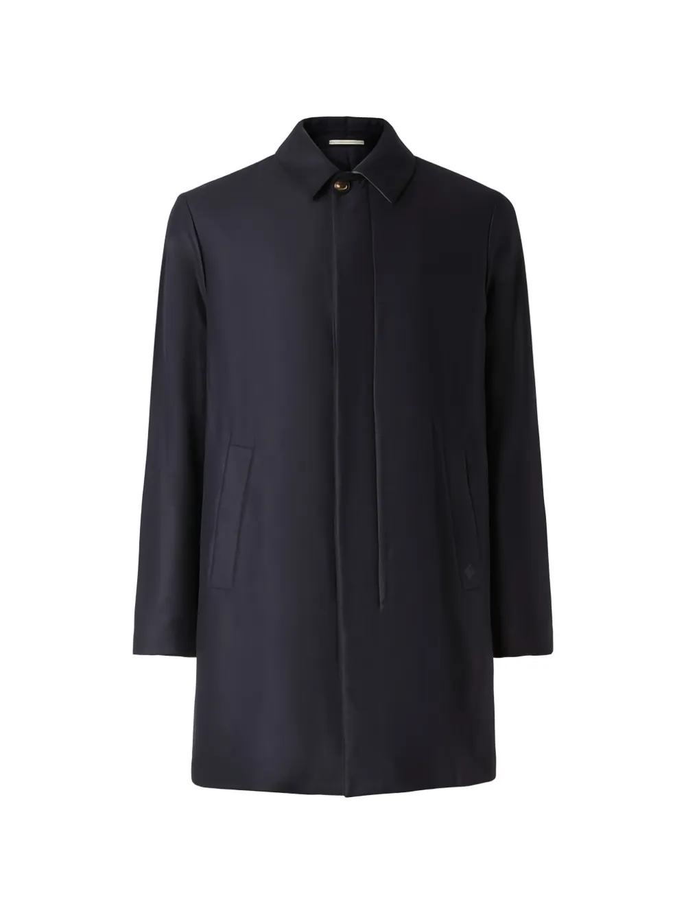 Pal Zileri concealed-front raincoat - Blau
