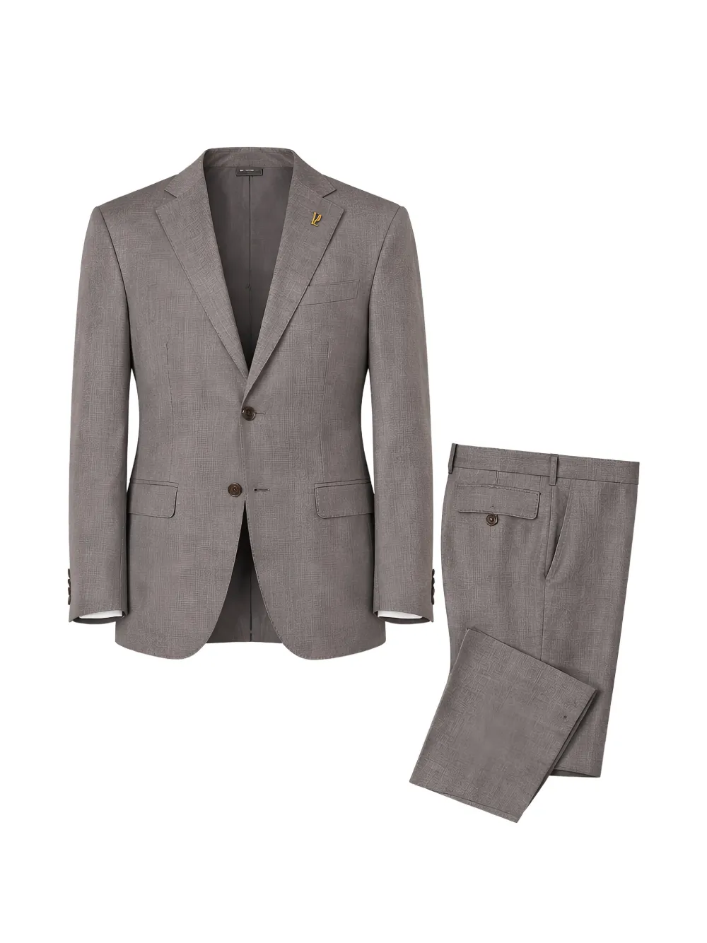 Pal Zileri single-breasted wool suit - Grigio