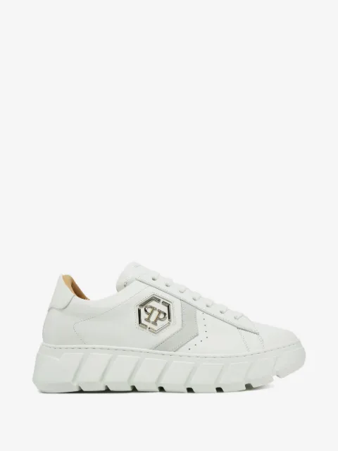 Philipp Plein logo appliqué sneakers