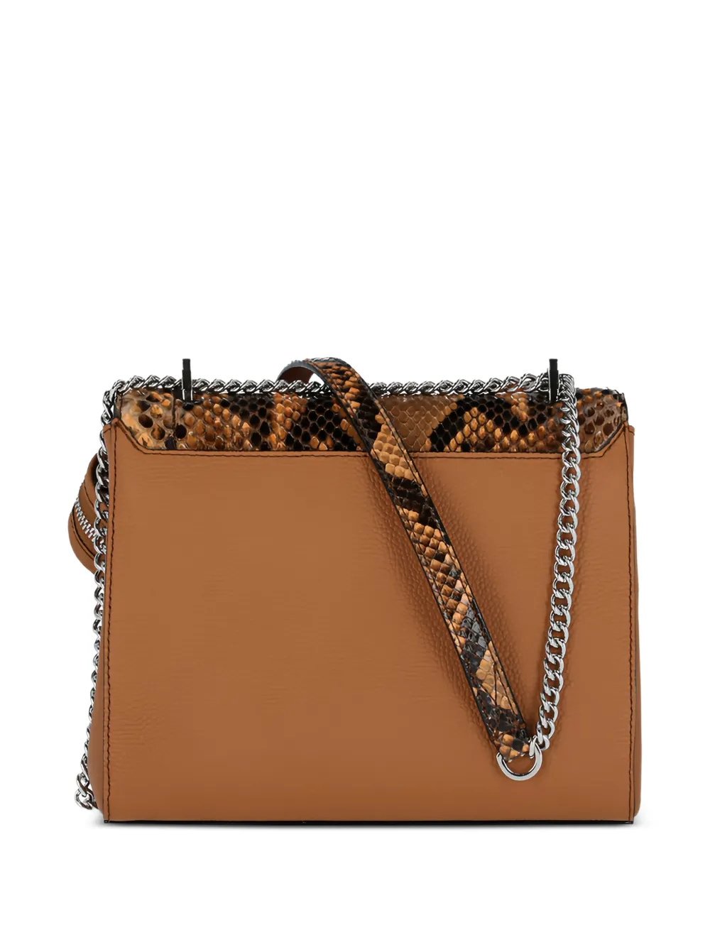 Lancel Ninon crossbodytas met python omslag Beige