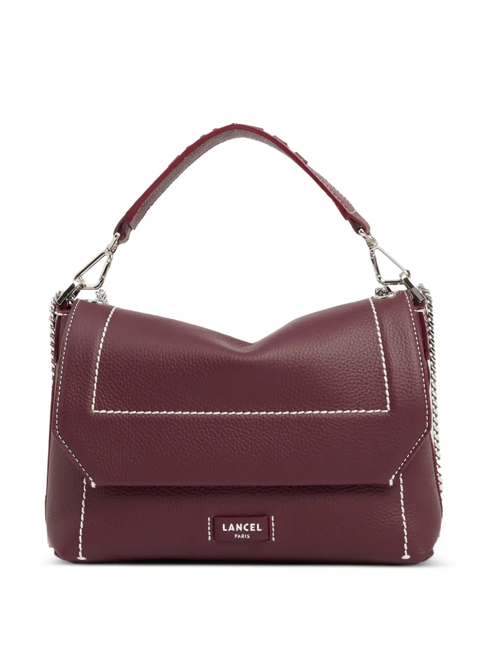 Lancel medium Nino leather shoulder bag - Viola