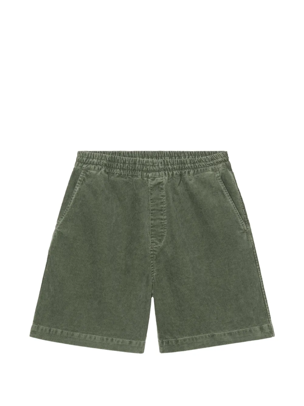 Carhartt WIP Reynold corduroy elasticated-waistband shorts - Verde