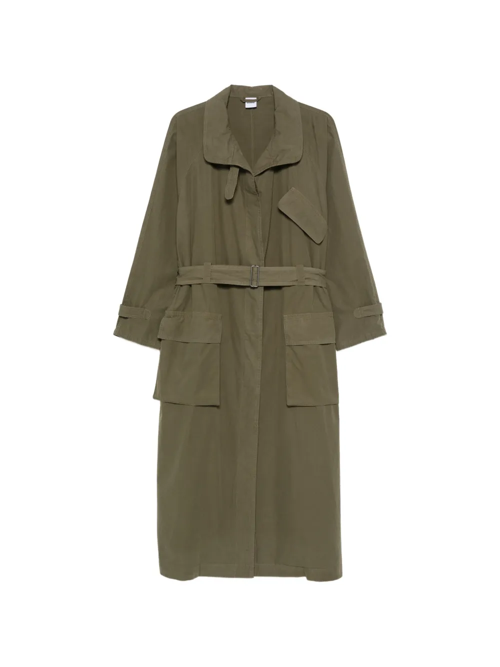 ASPESI Trench con cintura - Verde