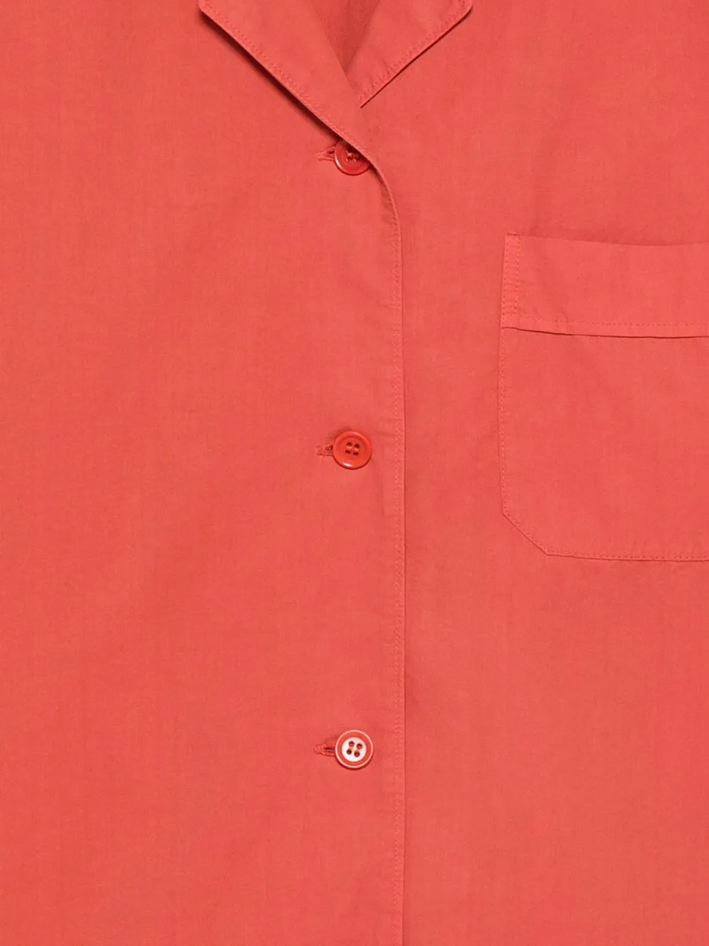 ASPESI Blouse met borstzak en knopen Oranje