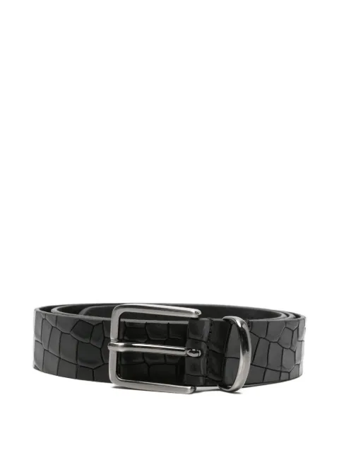 Tagliatore crocodile-effect belt