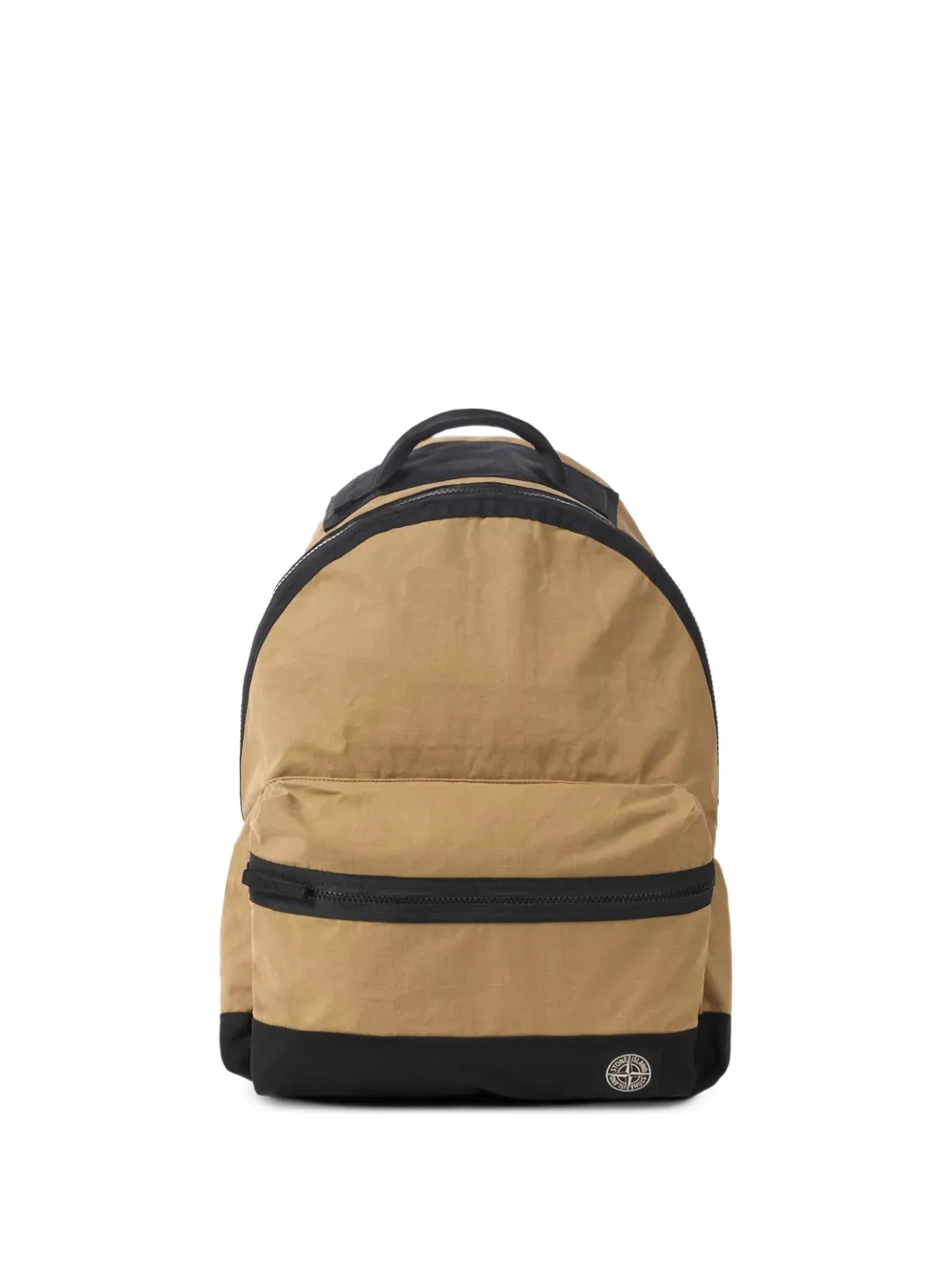 Stone Island Ripstop zip fastening backpack - Toni neutri