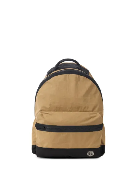 Stone Island Ripstop zip fastening backpack
