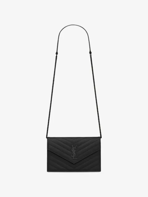 Saint Laurent bolsa de mano Cassandre capitonada