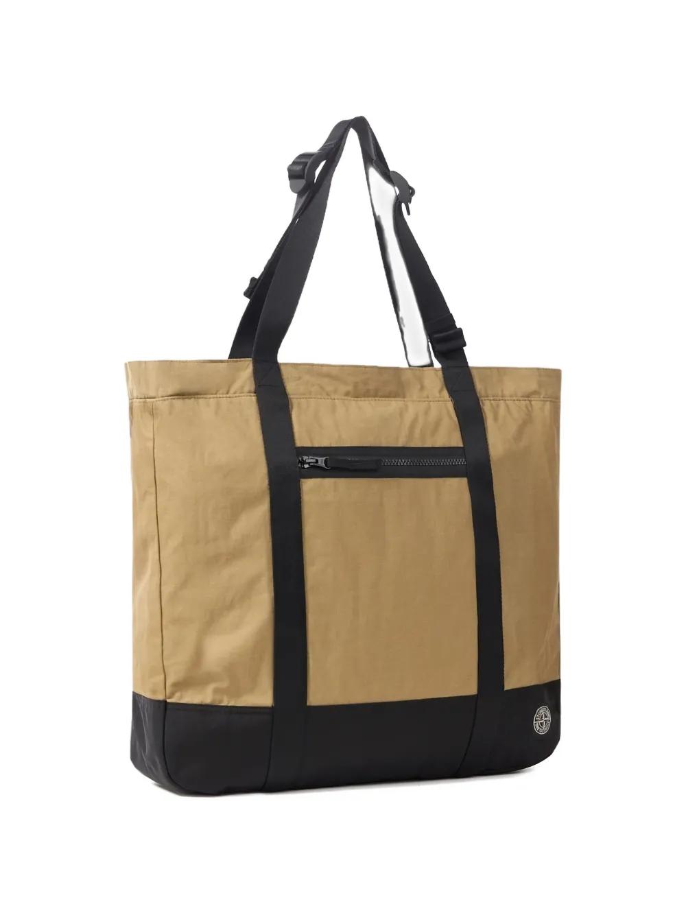 Stone Island Shopper met rits Beige