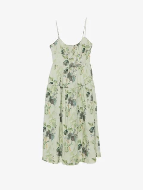 DÔEN Benoit floral-print midi dress