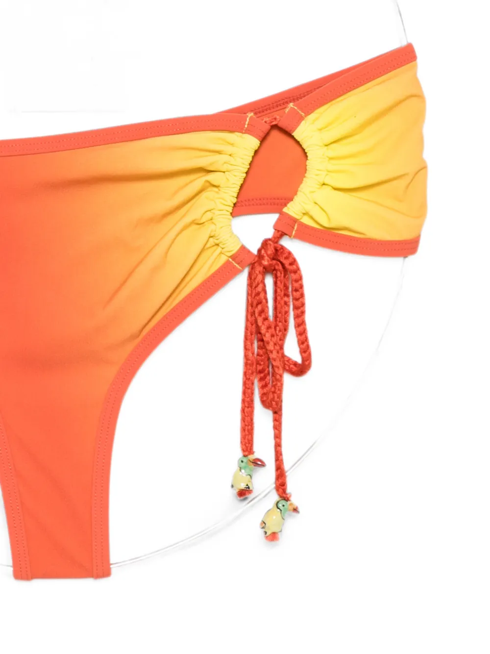 Christopher Esber Musa bikinislip met zijstrik Oranje