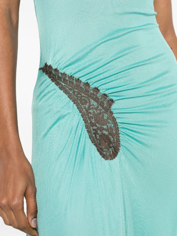 christopher esber ribbed lace dress Christopher Esber - for FWRD Ribbed Lace Dress