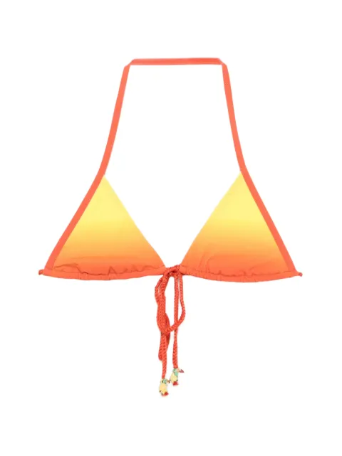 Christopher Esber Cusa gradient-effect charm-detail bikini top