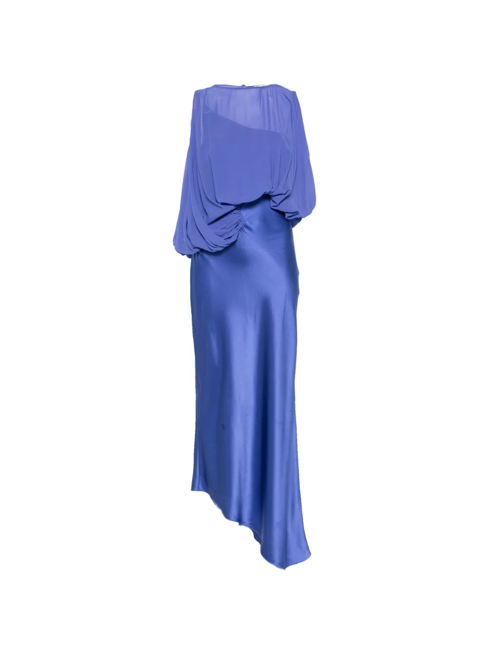 Christopher Esber Cumulus draped midi dress - Blue