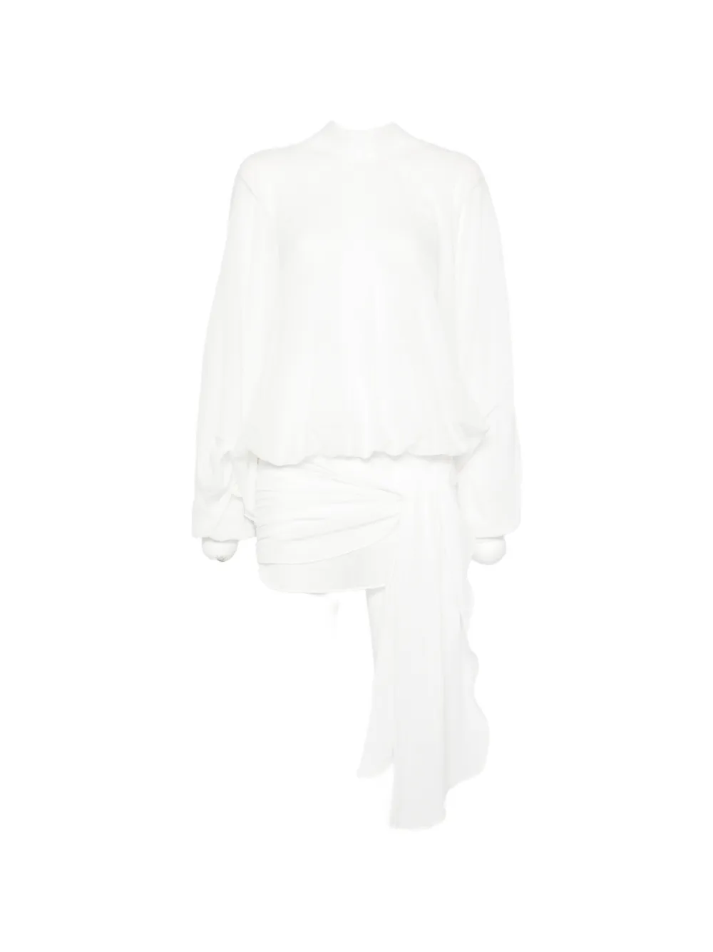 Christopher Esber Porto tie-waist dress - White