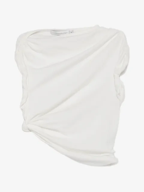 Christopher Esber rolled twisted T-shirt