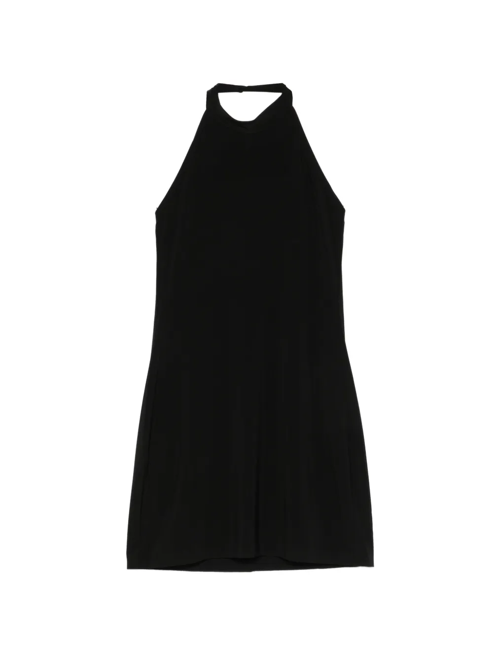 Norma Kamali halterneck mini dress - Nero