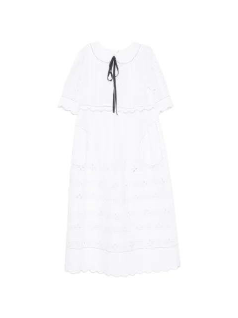 Vita Kin Bari broderie-anglaise midi dress