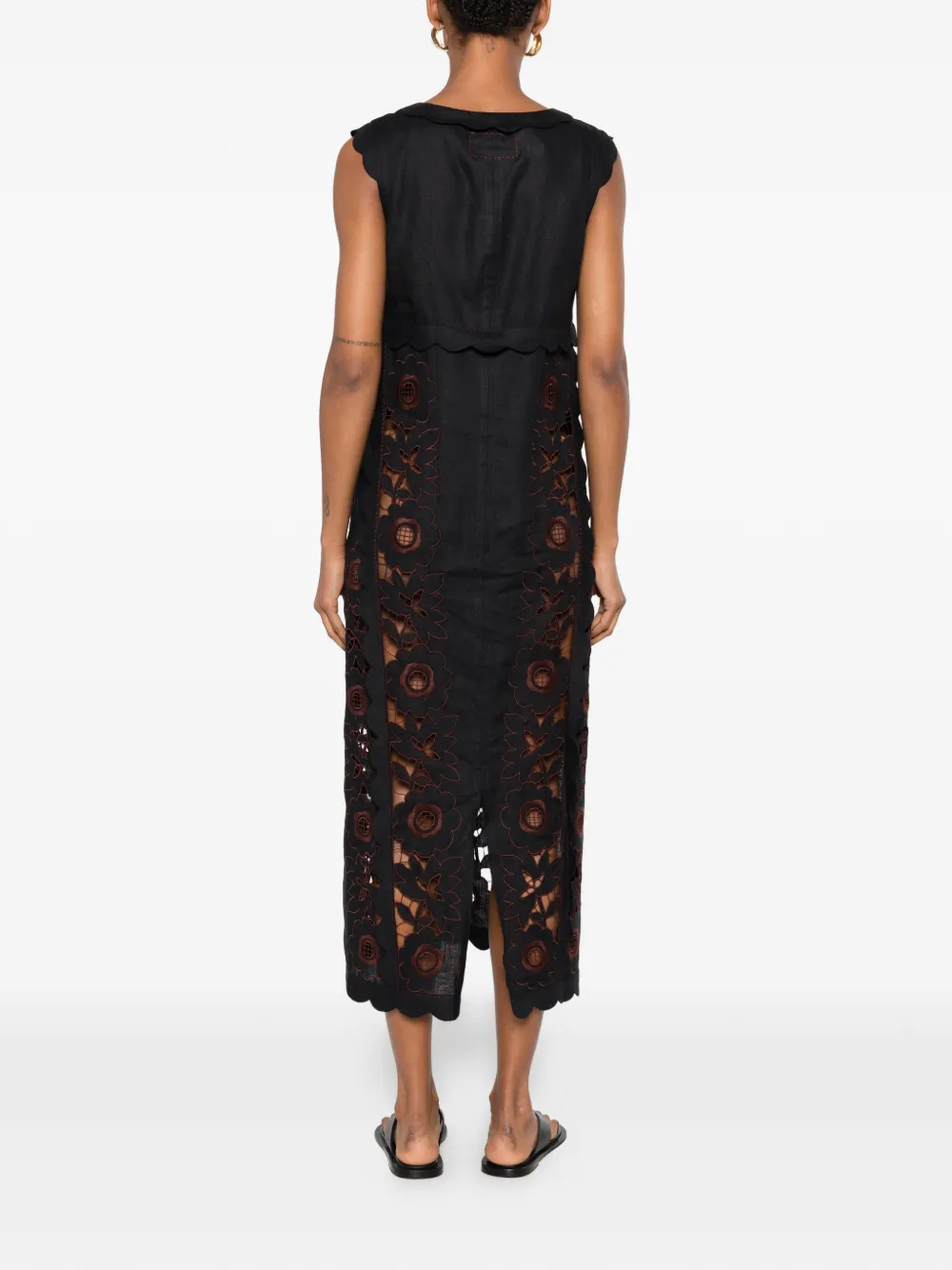 Vita Kin Vanina Sleeveless Dress in Black, view 4