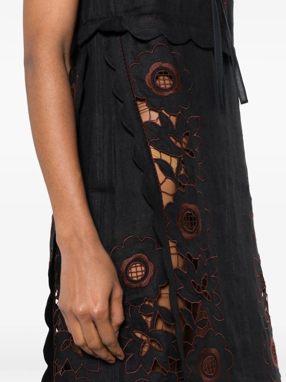 Vita Kin Vanina Sleeveless Dress in Black, view 5