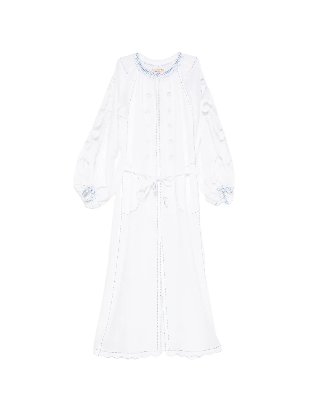 Vita Kin Babylon embroidered cut-out dress - Bianco