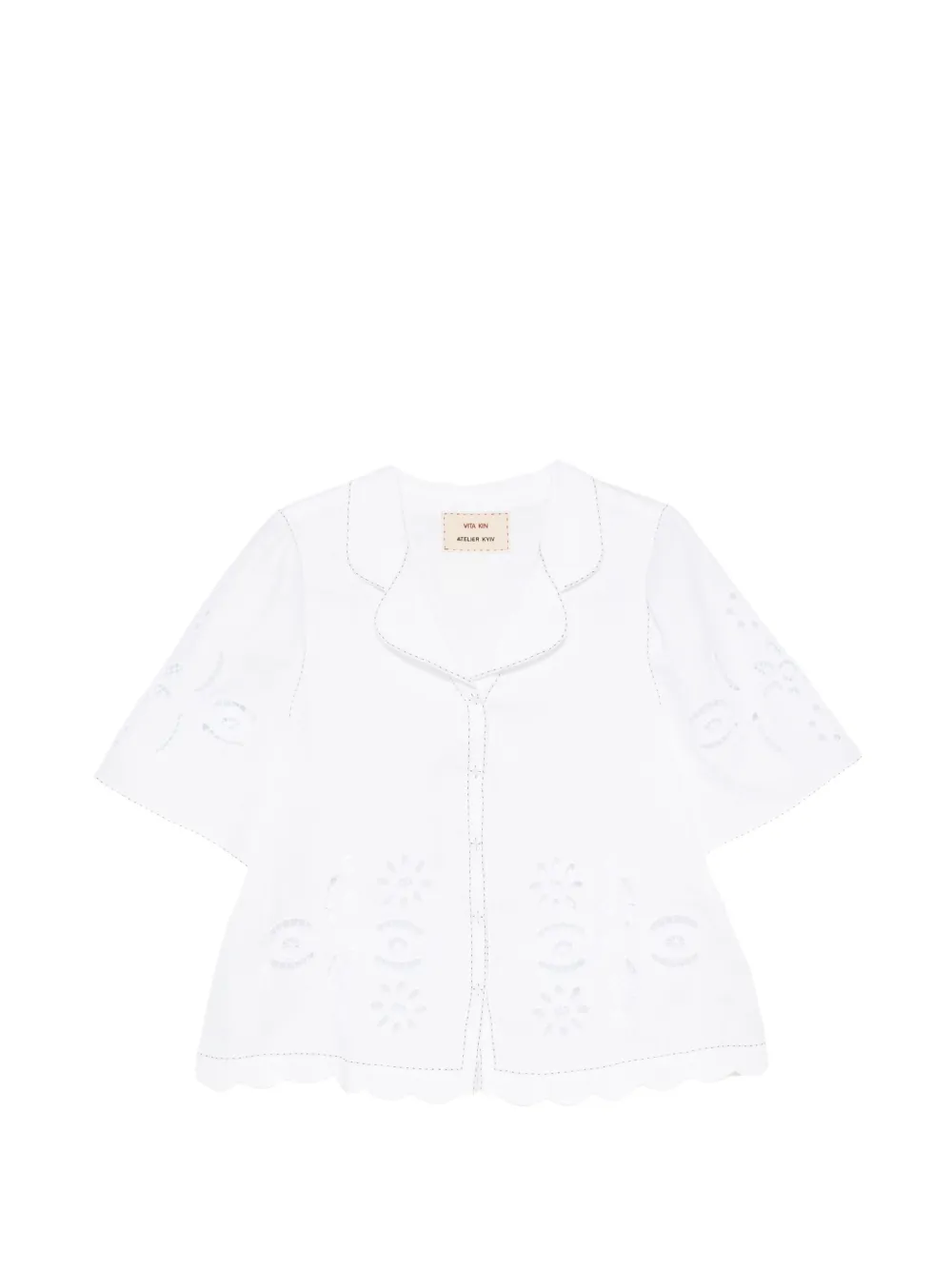 Vita Kin Balthazar broderie-anglaise blouse - Bianco