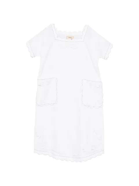Vita Kin Formentera scalloped-edge midi dress