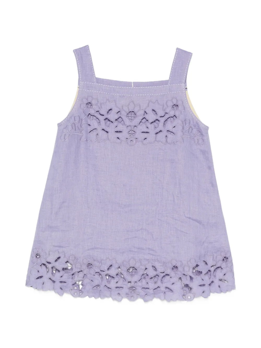 Vita Kin Galatea square-neck top - Viola