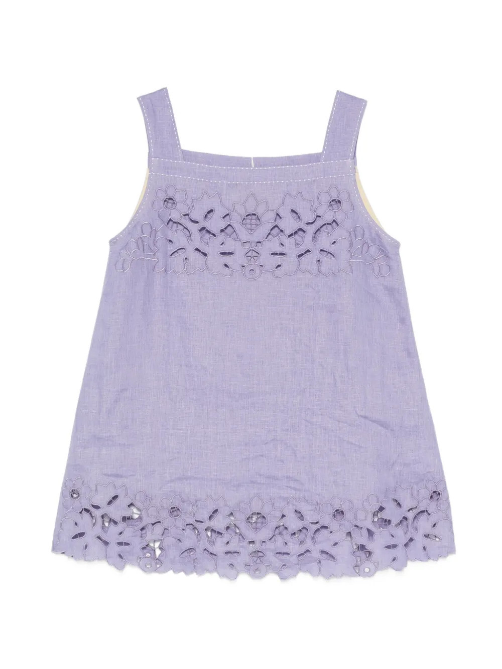 Vita Kin Galatea square-neck top - Viola