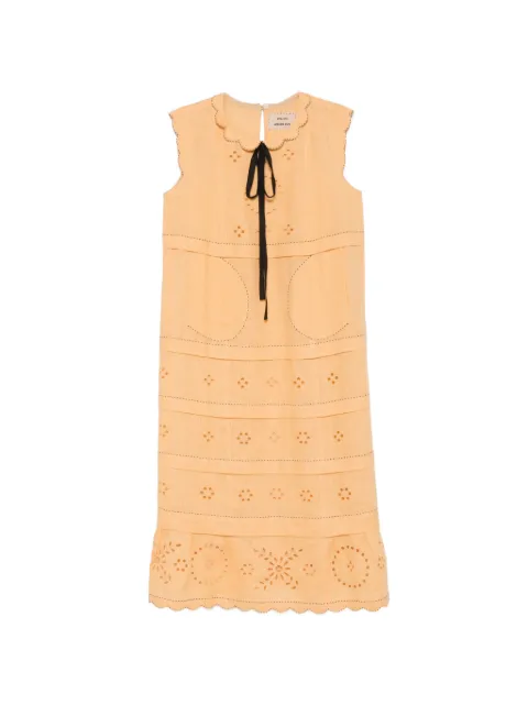 Vita Kin Kiki broderie midi dress