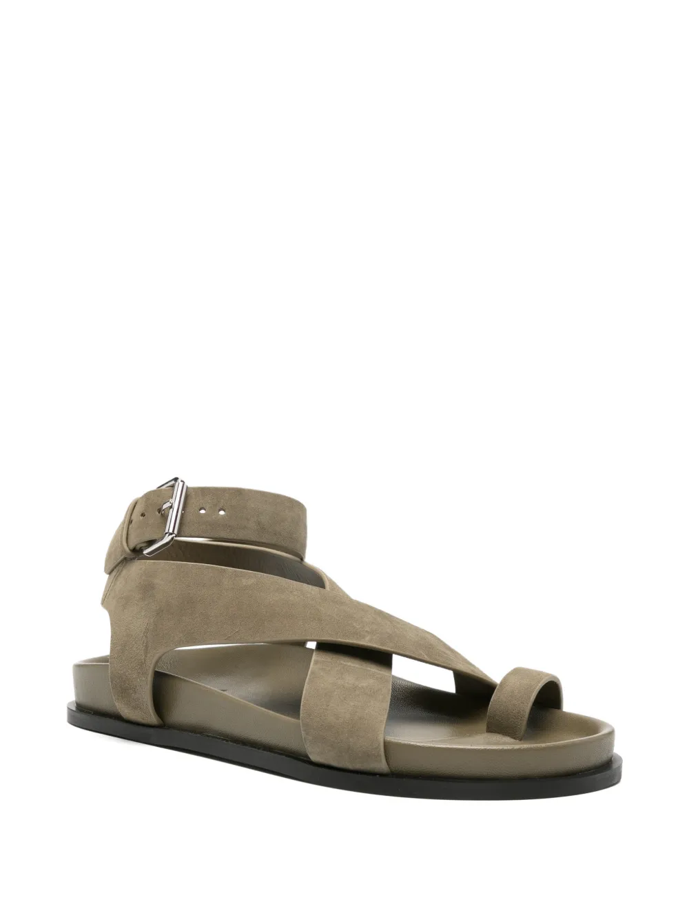 A.EMERY Jalen platte sandalen Groen