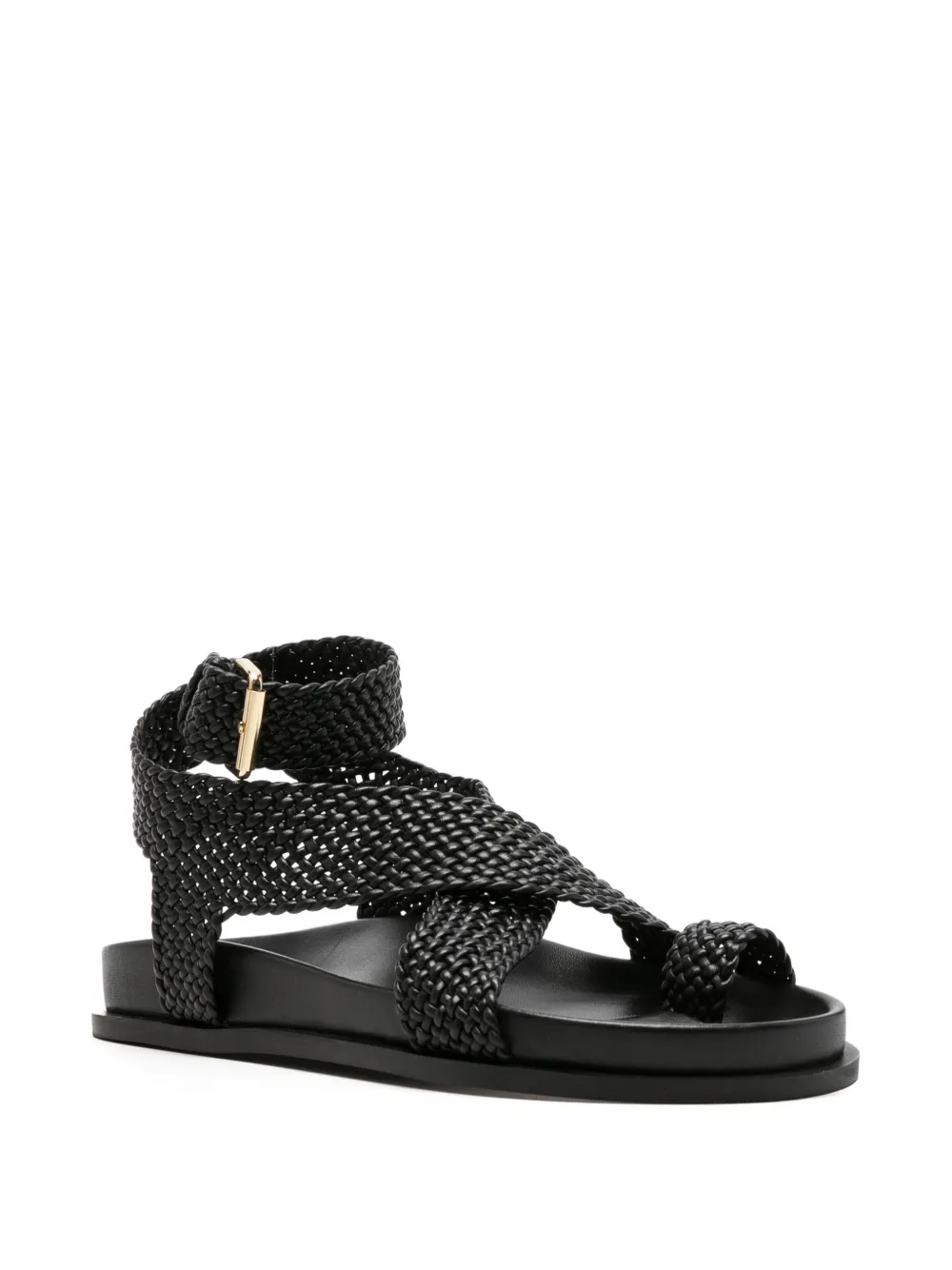 A.EMERY Jalen geweven sandalen Zwart