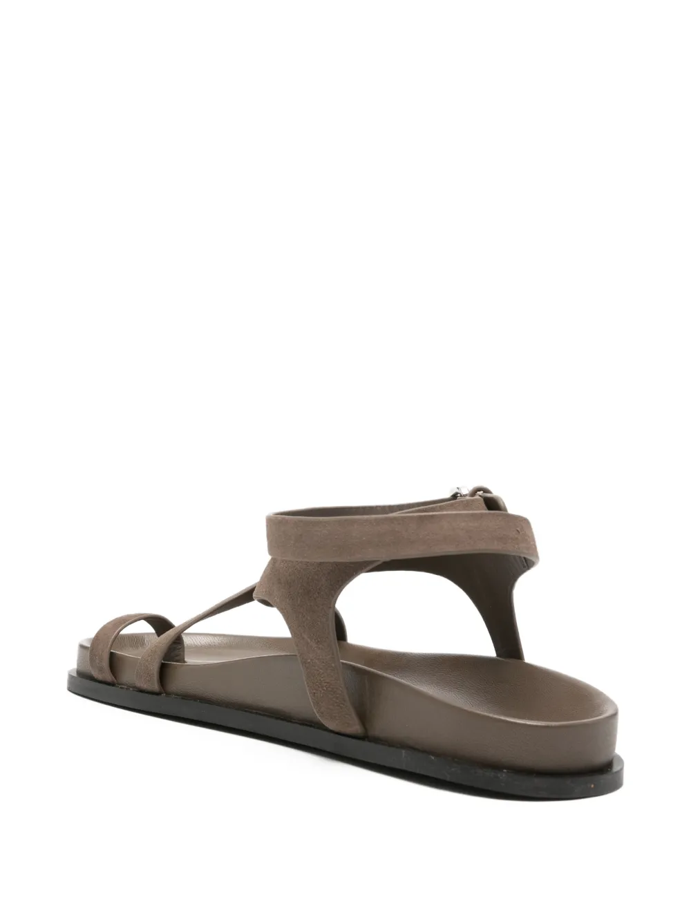 A.EMERY Jalen platte sandalen Bruin
