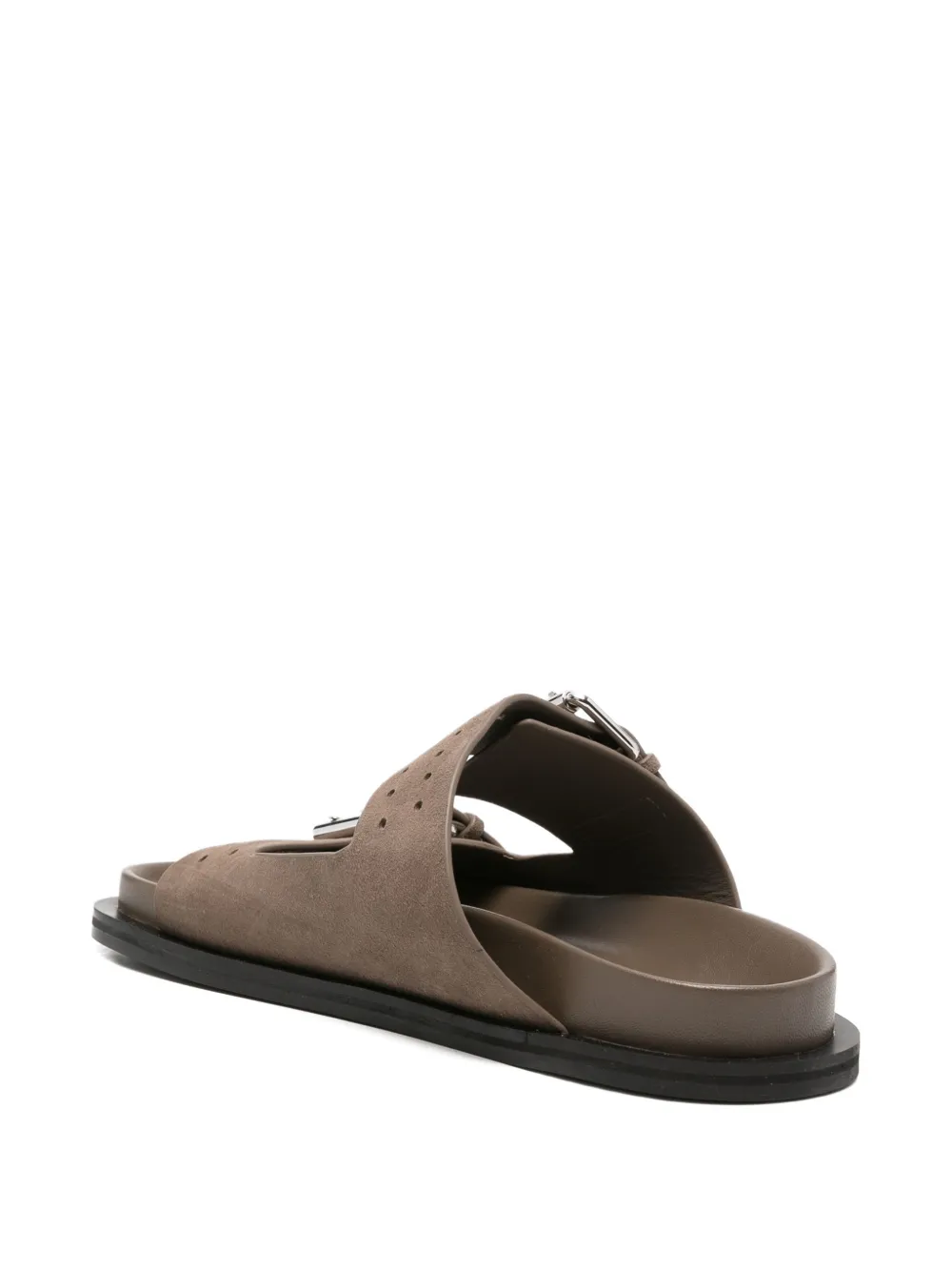 A.EMERY Leon sandalen met gespsluiting Bruin