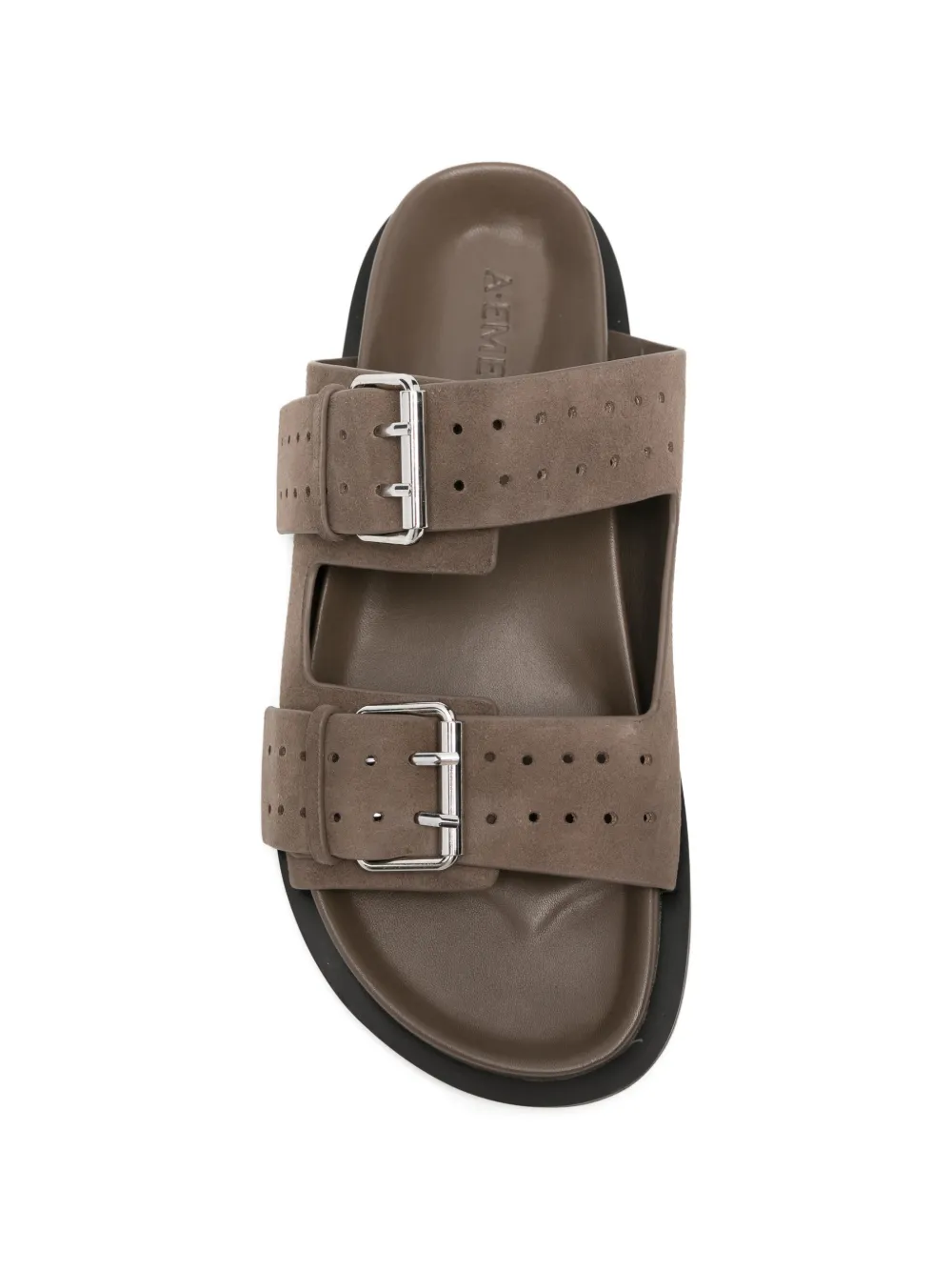 A.EMERY Leon sandalen met gespsluiting Bruin