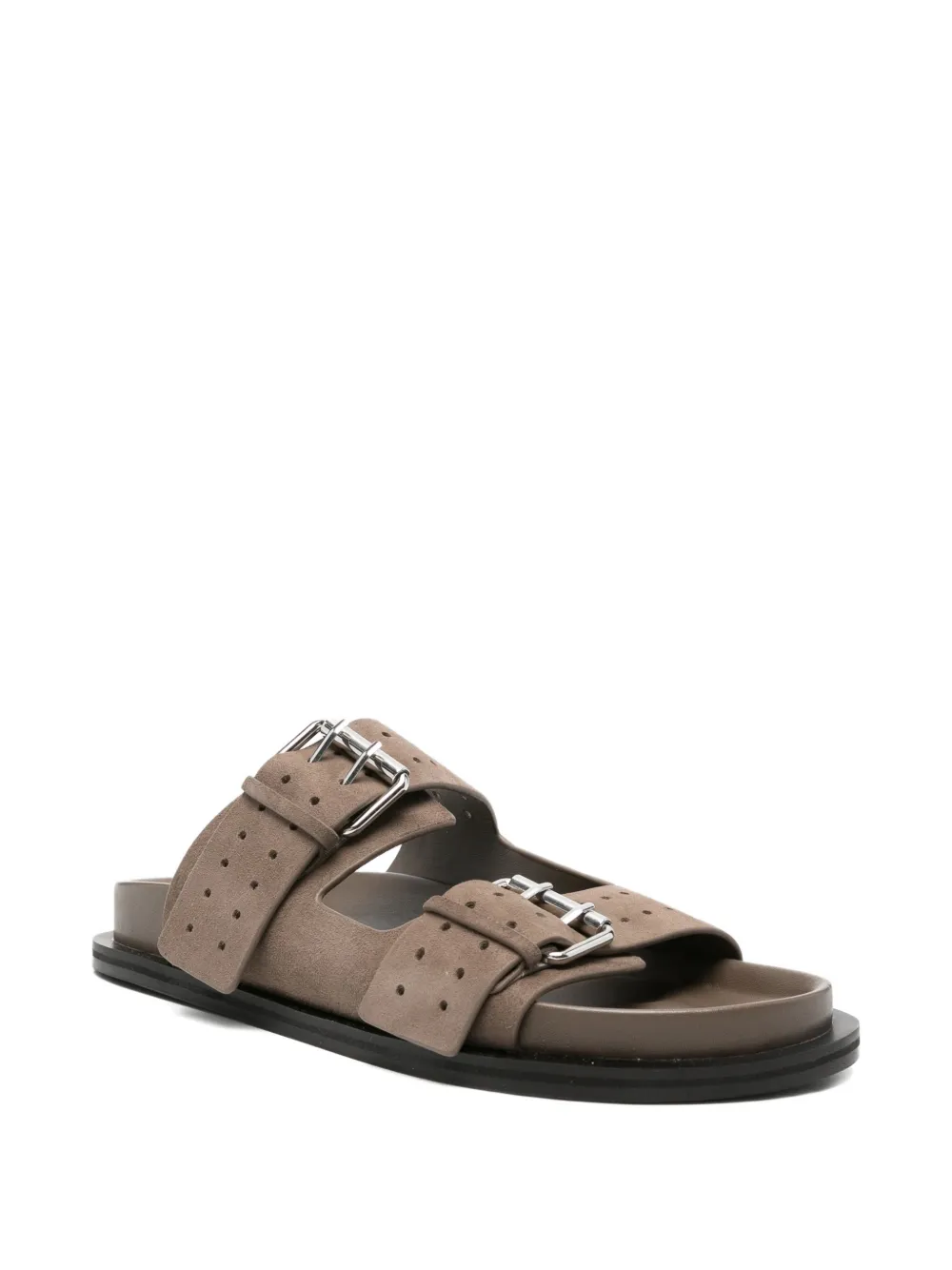 A.EMERY Leon sandalen met gespsluiting Bruin
