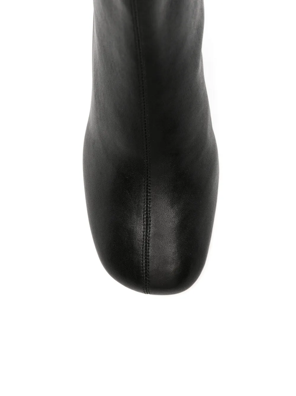 Le Monde Beryl Mica leather ankle boots Zwart