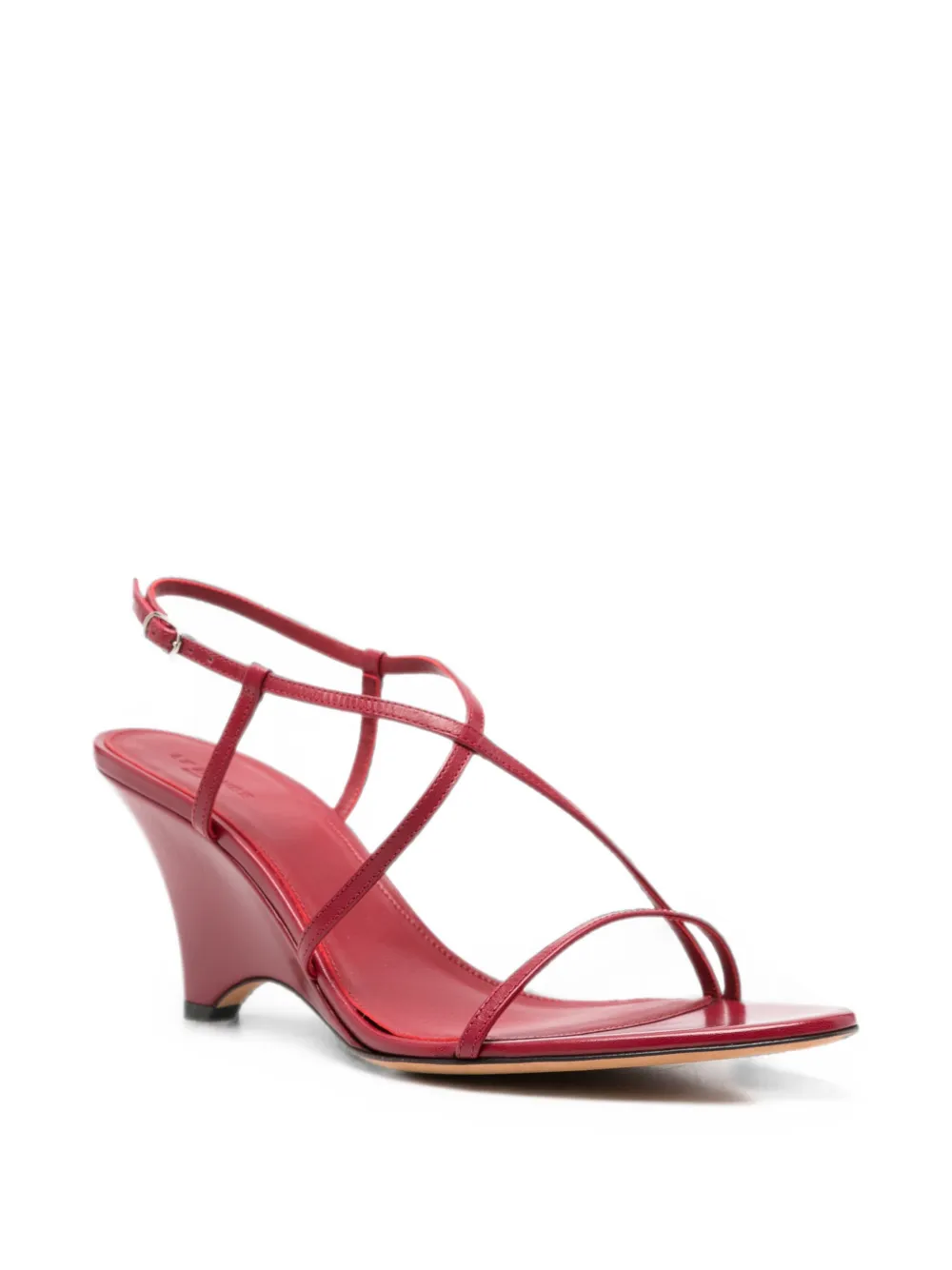 Le Monde Beryl Rio wedge sandals Rood