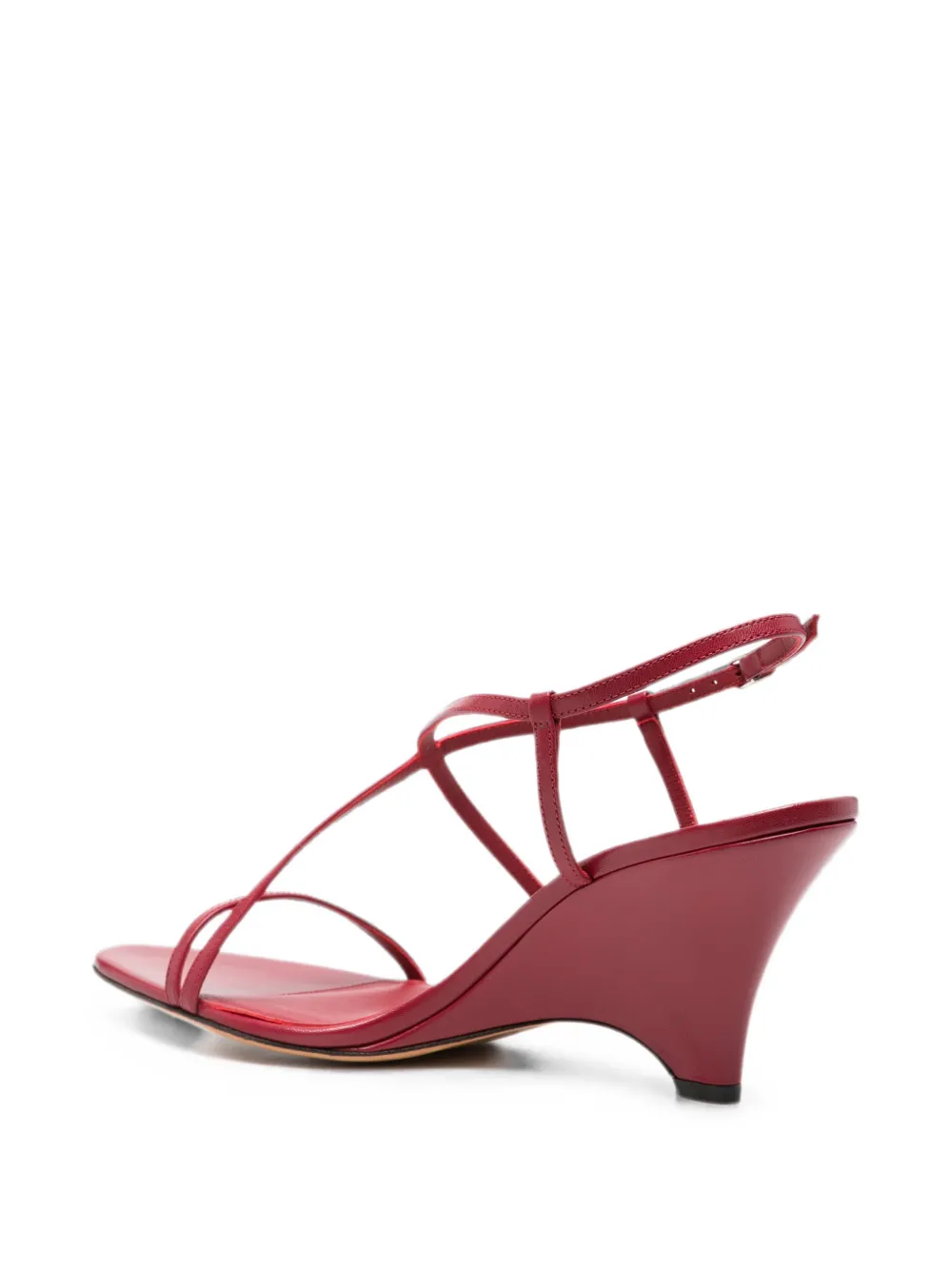 Le Monde Beryl Rio wedge sandals Rood