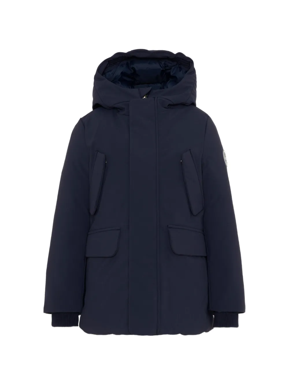 Save The Duck Kids hooded jacket - Blu