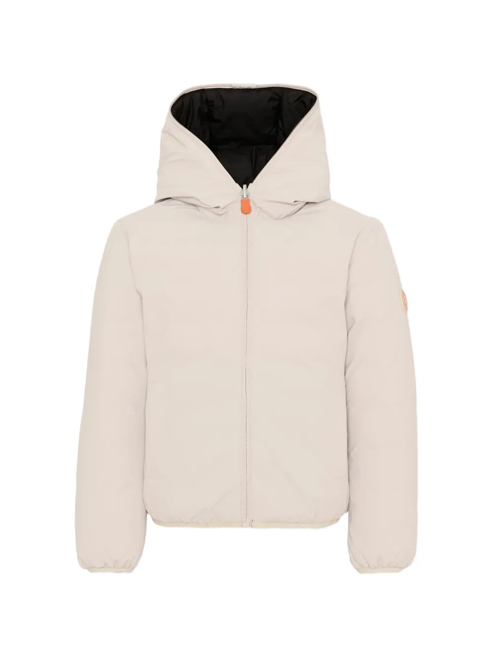 Save The Duck Kids hooded puffer jacket - Toni neutri