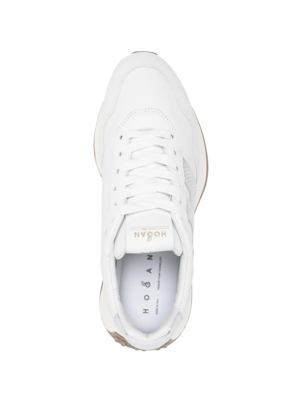Hogan Leren sneakers Wit