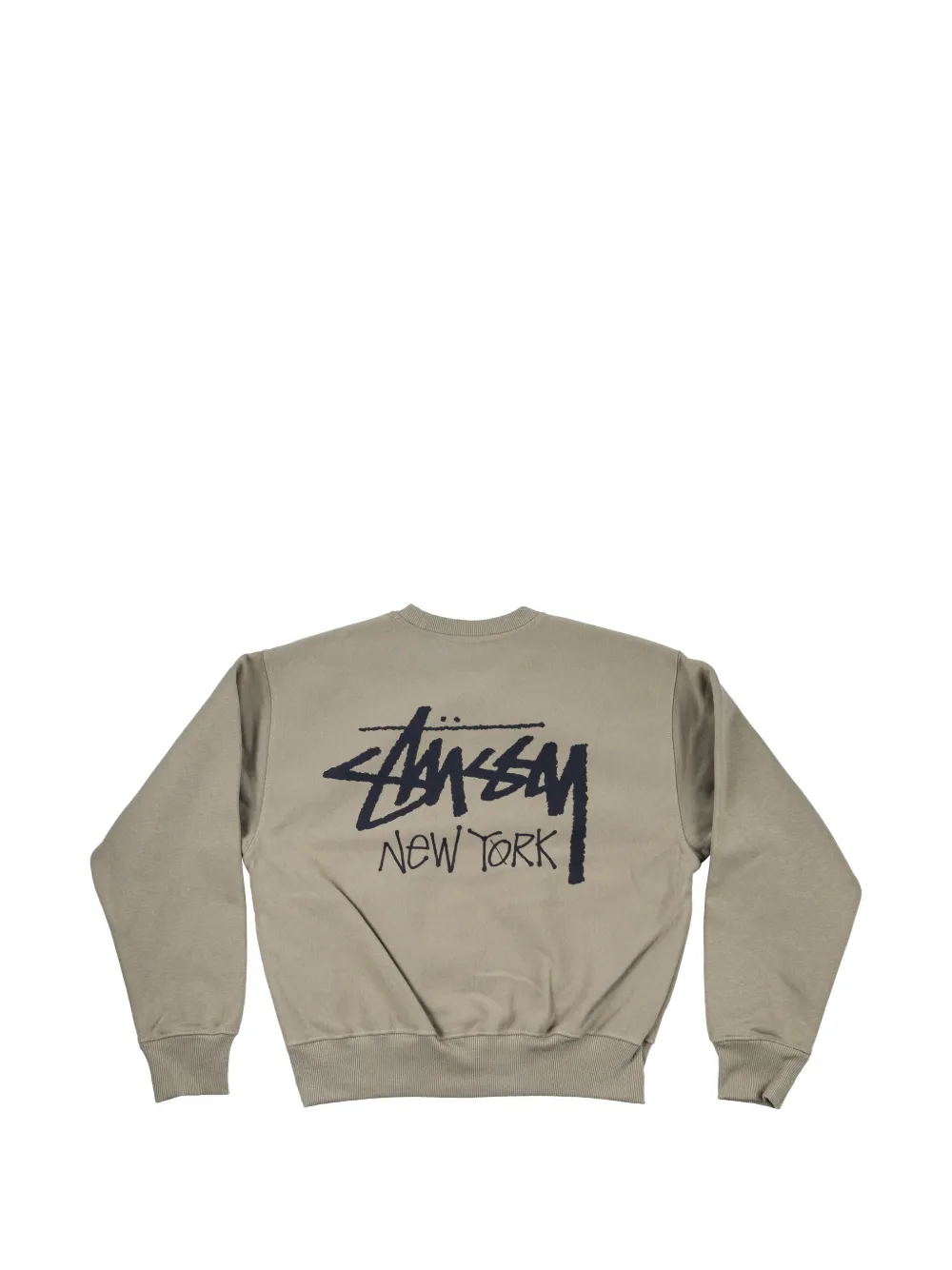 Stüssy New York Chapter T-shirt met ronde hals Groen