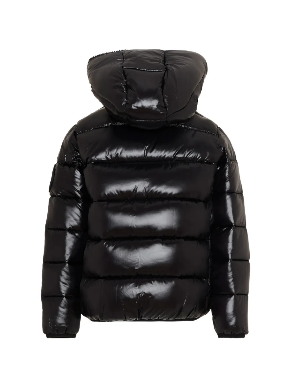  Save The Duck Kids Hooded Padded Jacket - Black 