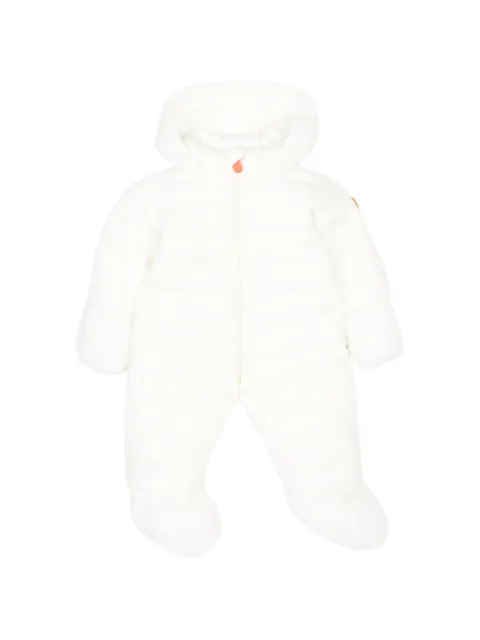 Save The Duck Kids hooded quilted snowsuits
