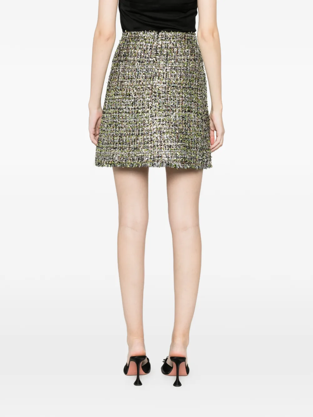 Giambattista Valli Rok met franje Bruin