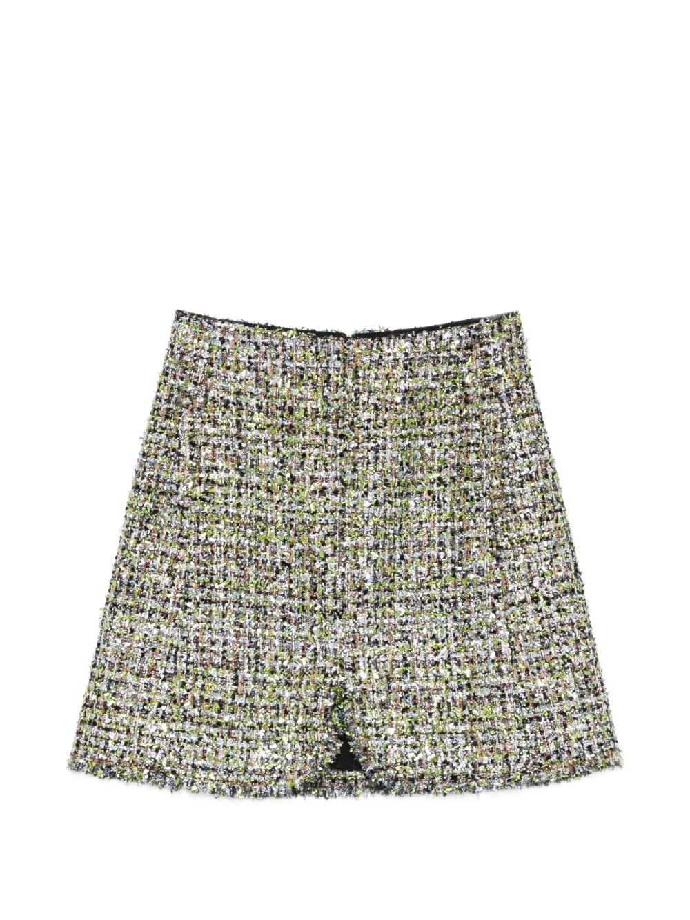 Giambattista Valli frayed skirt - Marrone