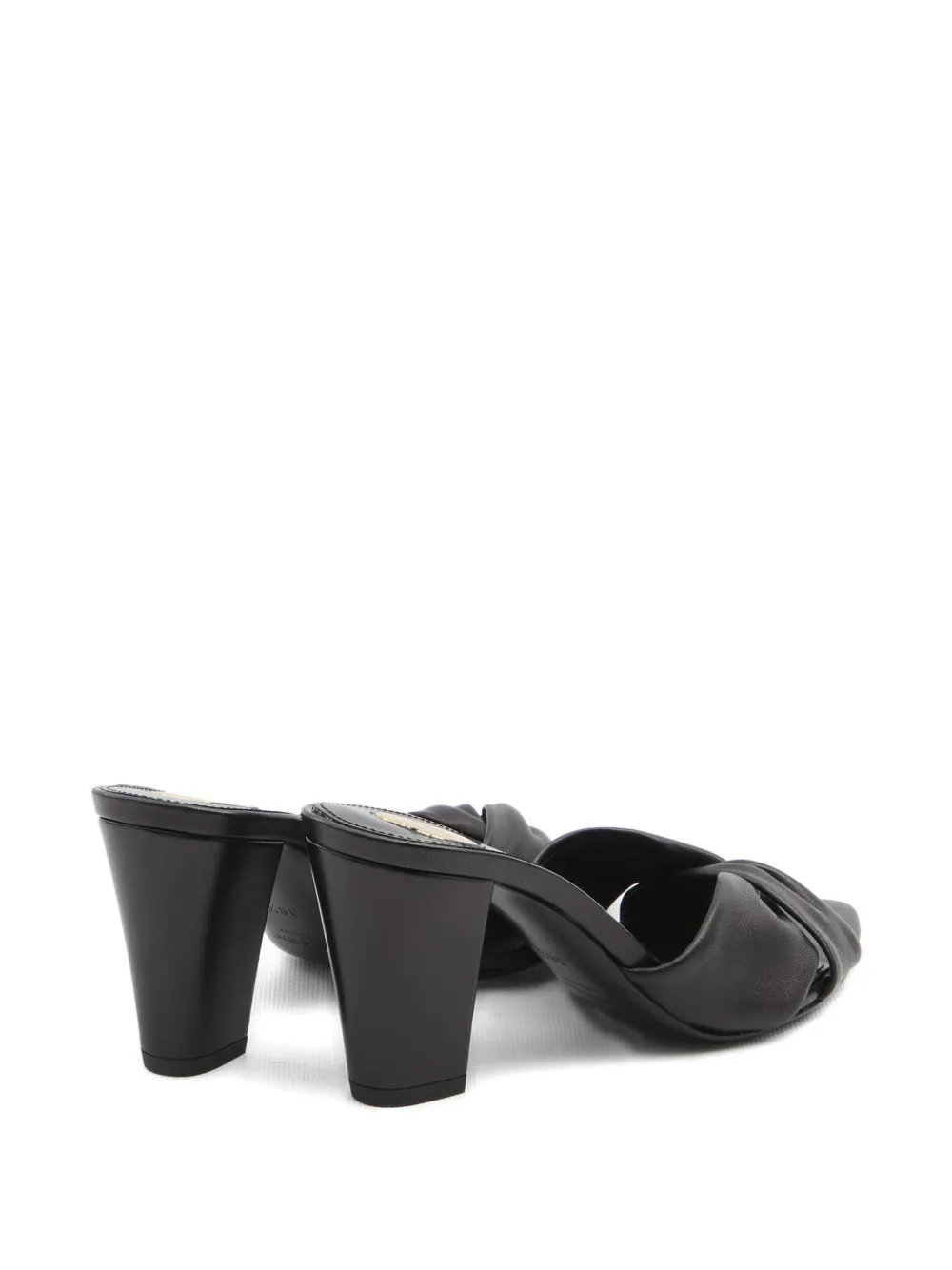 Saint Laurent Franciane cross-strap mules Zwart